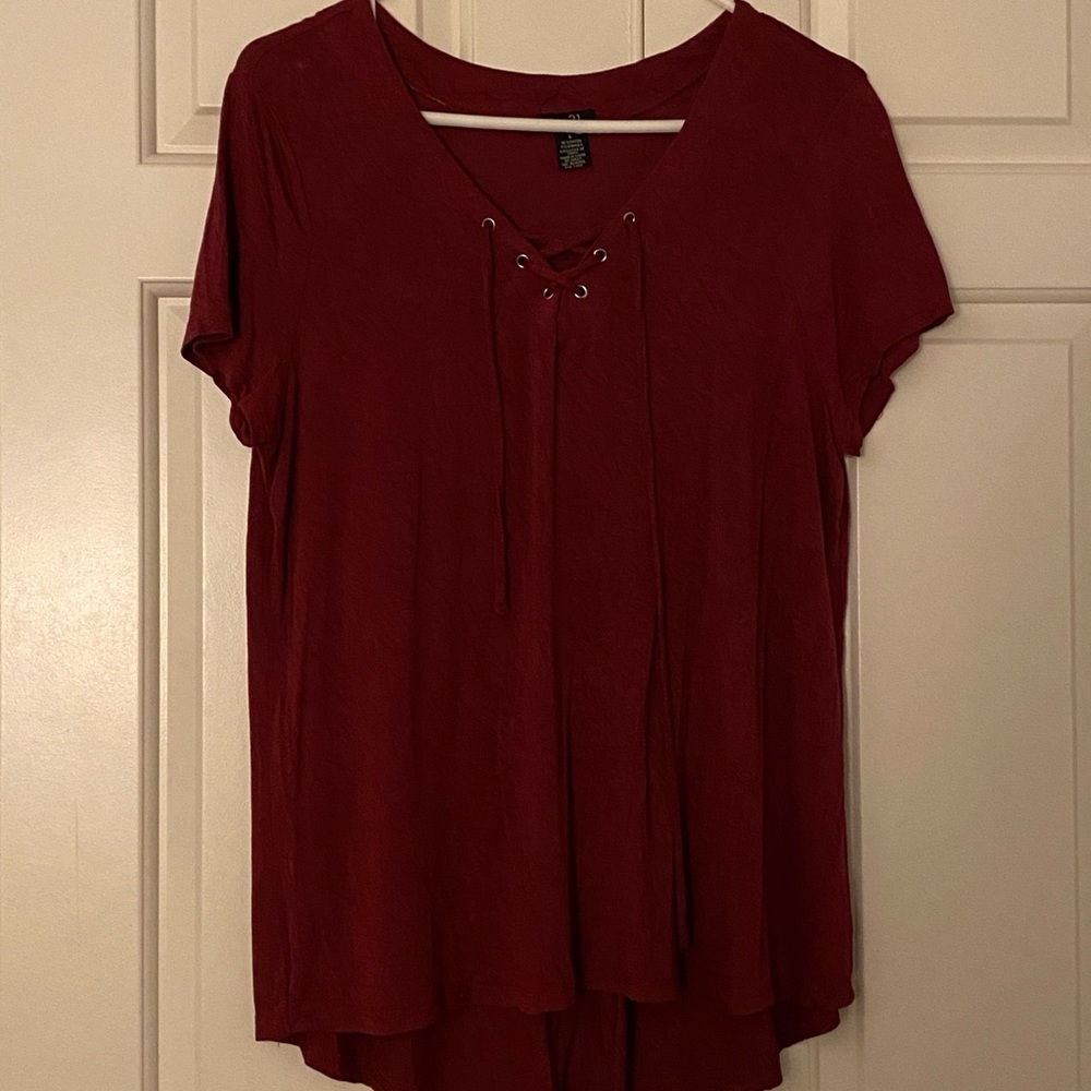 Cute Red Top! Feel free to make an offer!